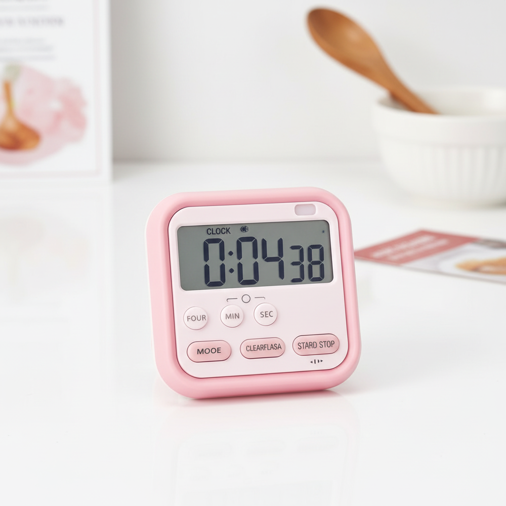 Pink Digital Timer Lifestyle 1