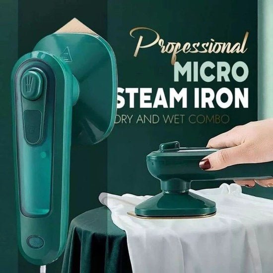 Portable Handheld Micro Steam Iron | Travel Garment Steamer - Elneor Smart Utilities