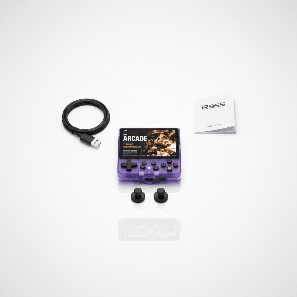 Retro Handheld Game Console R36S | 1828 Classic Games | Portable Gaming Device - Elneor Play