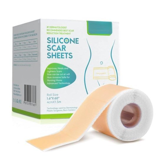 Silicone Scar Removal Sheet Roll | Advanced Skin Repair Treatment (1.6" x 60") - Elneor Care