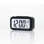 Smart Digital Alarm Clock - Large LCD Display with Temperature & Date - ELNEOR