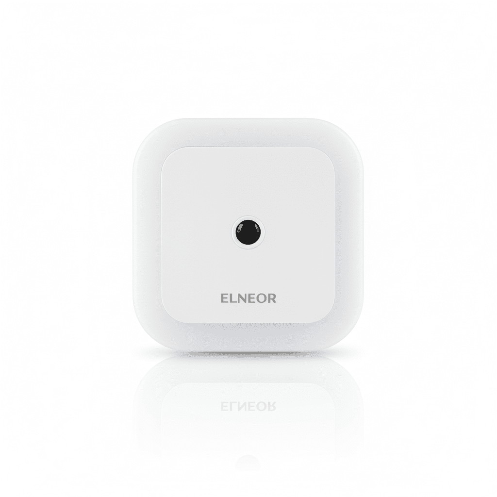 Smart Motion Sensor LED Light Bulb with Automatic On/Off and Dimmable Warm White Glow, Energy Efficient 7W LED Bulb for Home, Stairs, Kitchen, Bathroom, Wardrobe Lighting - Pack of - Elneor Ambient Lighting