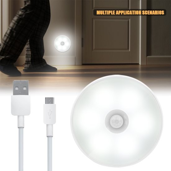 Wireless Motion Sensor LED Light | Rechargeable Magnetic Base - Pack of - Elneor Ambient Lighting